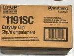 (qty 135) Armstrong Ceilings 1191SC Surface Mount Clips Galvanized Steel Open. Price: $50.00.
