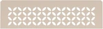 Schluter Shelf-n Floral Design Cream SNS1D5TSC Open. Price: $79.99.