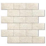 Mofit Stone Backsplash Peel And Stick Tiles Matteadhesive Mosaic Subway New. Price: $61.09.