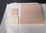 Pcs 1/4" Ceramic Tile #23 Pink Blush American Olean Thinset Bullnose S4449 Open. Price: $18.50.