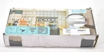 V-mozza Peel & Stick Backsplash 20 Sheet Set Carrara Gray Marble 12.1" X 5.9" Open. Price: $34.99.