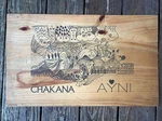 Shabby Chic Wine Argentina Box Chakana Ayni Women Wall Art Wooden Plaque TB11J Used. Price: $23.00.