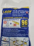 Qep 99730Q Lash Tile Leveling, Aligning And Spacer Clips, Part A, 96-PACK New. Price: $9.50.