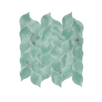 5 Sheets Sea Green Leaf Tile Mosaic For Garage, Bathroom, And Shower Walls, K... New. Price: $99.36.