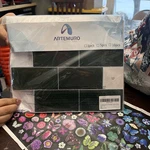 Artemuro 10 Sheet Peel And Stick Backsplash. Green New. Price: $19.99.