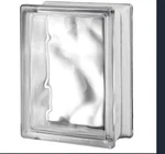 Seves Nubio 6X8X3 Wave Pattern Glass Block (10-PACK) 0683 New. Price: $125.00.