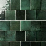 Cloe Subway Glossy Green 5 In. X Handmade-look Ceramic Wall Tile (10.83 Sq New. Price: $113.43.