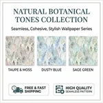 Roommates RMK12329PLW Green Watercolor Tree Mosaic Peel And Stick Wallpaper New. Price: $76.99.