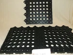 Notrax Diamond Flex-lok, Antifatigue, Anti-slip Drainage Floor Mat, 12X12 In. Open. Price: $99.00.
