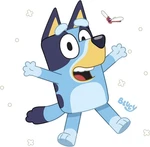 Roommates Bluey Peel And Stick Giant Wall Decals, RMK5458GM New. Price: $32.45.