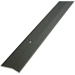 M-d 43858 Carpet Trim, 36 L, 2 W, Fluted Surface, Aluminum, Pewter New. Price: $23.07.
