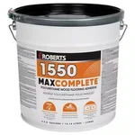 Roberts 1550 Maxcomplete Polyurethane Wood Flooring Adhesive. Price: $150.00.