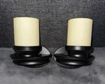 Allen + Roth 8 Dark Oil Rubbed Bronze Candle Light Wall Sconce, Set Of 2 Used. Price: $39.99.