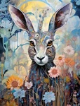 Rabbit Accent & Decor Tile Ray Powers Animal Art OB-RPA1179AT New. Price: $33.95.