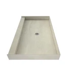 Tile Redi P3648C-PVC Base 48" X 36" Rectangular Shower Nickel Open. Price: $579.00.