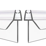 Gezmr 2-PACK Frameless Shower Door Bottom 3/8 Inch (10MM) 23MM Gap, Clear New. Price: $31.70.