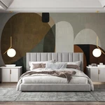 Zeeko Modern Abstract Geometrical Wall Mural Peel And Stick 148 X 110 H Mid... New. Price: $385.53.