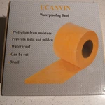 Ucanvin Waterproofing Band 30 Mil Membrane For Kitchens, Bathrooms, Steamrooms New. Price: $24.99.
