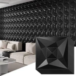 40 3D Wall Panels For Interior *11.8 / Pcs, Black New. Price: $57.11.