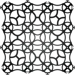 22 In. X Black Slim Grid Plastic (12-PAVERS/40.5 Sq. Ft.) New. Price: $160.96.