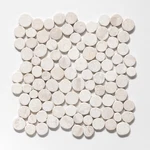 Cruz Bay Studio XD3R Penny Rounds - 11" Pebble And Rock Off White New. Price: $158.92.