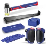 Workpro Laminate Flooring Installation Kit- Rubber Mallet With Fiberglass Handle New. Price: $40.99.