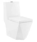 Swiss Madison SM-1T290 Brusque One Piece Square Toilet Dual Flush White New. Price: $423.01.