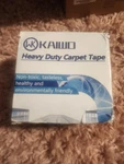 Kaiwo Heavy Duty Carpet Tape Double Sided (4 INX30YD), For Area Rugs On Open. Price: $19.99.