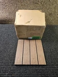 (qty 10) Newtechwood Us-qd-zx-rw Deck Tiles 12" Composite Water Resistant Open. Price: $61.80.