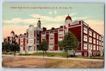 St. Louis Missouri Postcard Soldan High School Exterior Building C1910 Vintage Used. Price: $8.42.