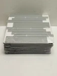 Giorbello True Gray Rectangular Brick Glass Backsplash Tiles (lot Of 11) G8028 New. Price: $79.00.