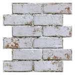 Commomy 3D Peel And Stick Brick Tiles- 10 Pcs 11.8" X Small Size Pvc Pr... New. Price: $37.06.
