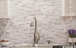 Aspect Collage Marble Shine Peel & Stick Brushed Metal/composite Tile .93 Sq Ft) New. Price: $10.99.