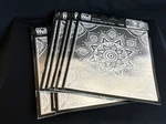 Main Street Wall Creations Tile Decal Peel & Stick Removable White Mandala 25 New. Price: $19.99.