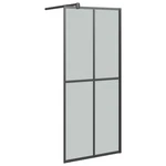 Walk-in Shower Enclosure Bathroom Wall Panel Screen Tempered Glass Vidaxl New. Price: $216.99.