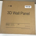 Art 3D Decorative Interior Wall Panels 30CM X White New. Price: $40.00.