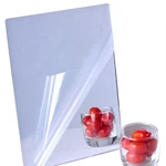 Icagy Acrylic Self Adhesive Mirror Sheet For 10"L X 8"W, Silver New. Price: $15.10.
