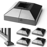 Wocepu 1.5X1.5 Aluminum Deck Post Base Cover For Railings Stairs Patios Porches New. Price: $72.76.