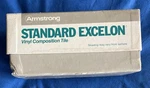 Armstrong 3" Standard Excelon Vinyl Composition Tile Sample Set Of 35 Stone Used. Price: $60.00.
