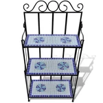 Plant Rack Stand Shelves Flower Pot For Hall Patio Mosaic Vidaxl New. Price: $197.99.