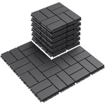 Goovilla Plastic Interlocking Deck Tiles, 9 Pack Outdoor Patio Flooring, 12"X... New. Price: $43.53.