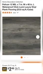 Home Decorators Waterproof Vinyl Plank Flooring 12 Mil 23.8 Sq.ft/case New. Price: $38.00.