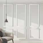 Palmpop Peel And Stick Wall Molding Kit Of 6 Frames,premade Accent Wainscoting New. Price: $74.34.