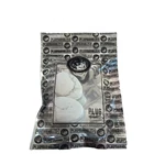 Plugyourholes White Howlite Stone Saddle Plugs 1" 25MM New Marble Pair. Price: $10.79.