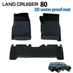 Toyota Land Cruiser 80 Series Vehicle 3D Water Proof Rubber Floor Mats New. Price: $375.00.