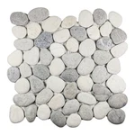 Misty Pebble Natural Stone Mosaic Wall & Floor Tile ($9.33/SQFT) New. Price: $57.50.