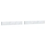 Wyndham Collection WCFVCA148BS 48" X 3" Backsplash - White New. Price: $94.95.