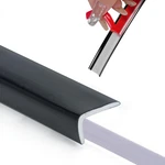 Peel And Stick Vinyl Corner Trim 20FT L-shape Tile Outside Molding New. Price: $17.99.