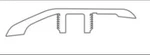 Shaw RD7HS-3381V Aspire Natural 94" Vinyl Glue Down Reducer Woodland Truffle New. Price: $66.99.
