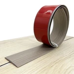 Self-adhesive Floor Transition Strip, 2" Wide Flat Laminate Cover, Wood Grain... New. Price: $16.97.